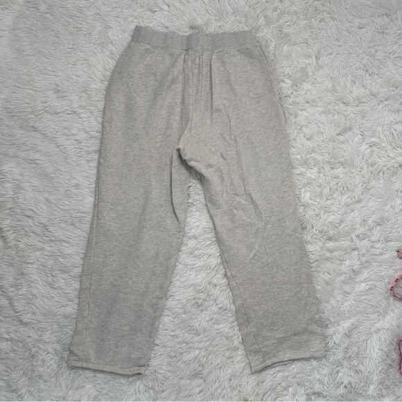 Madewell Gray Airy Terry Sweatpants Wide Leg Small - Picture 9 of 9